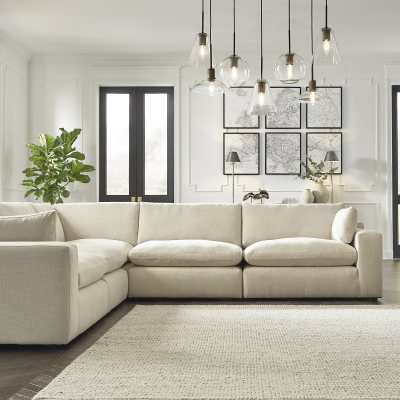 10006-64-46-77-46-65 Elyza 5-Piece Sectional