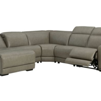 U94202-46-46A-62-77-79 Correze 5-Piece Power Reclining Sectional