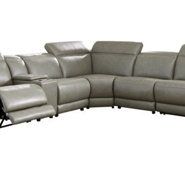 U94202-46-46A-57-58-62-77 Correze 6-Piece Power Reclining Sectional