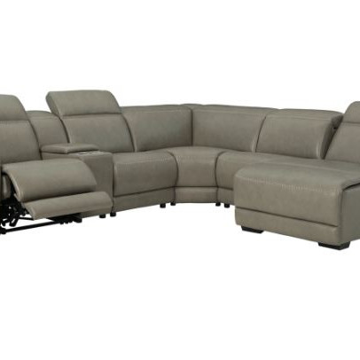 U94202-46-46A-57-58-77-97 Correze 6-Piece Power Reclining Sectional with Chaise