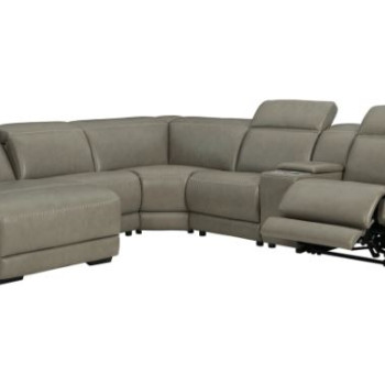U94202-46-46A-57-62-77-79 Correze 6-Piece Power Reclining Sectional with Chaise