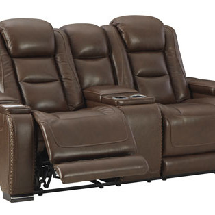 U8530618 The Man-Den Power Reclining Loveseat with Console