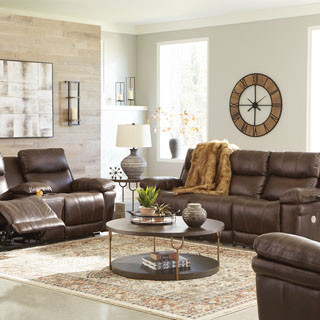 U64805-15-18-13 3PC SETS Edmar Power Reclining Sofa + Loveseat + Recliner