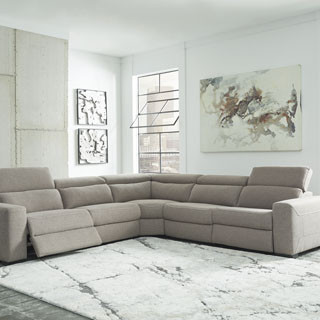 77005-58-46-77-46-62 Mabton 5-Piece Power Reclining Sectional