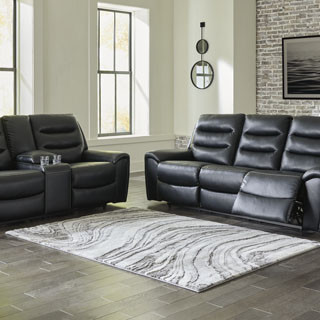 61105-15-18 2PC SETS Warlin Power Reclining Sofa + Loveseat