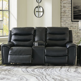 6110518 Warlin Power Reclining Loveseat with Console