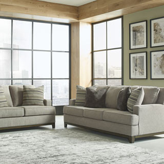 56303-38-35 2PC SETS Kaywood Sofa + Loveseat