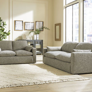 11702-38-35 2PC SETS Dramatic Sofa + Loveseat