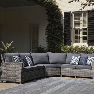 P440-854-877 Salem Beach 3-Piece Outdoor Sectional