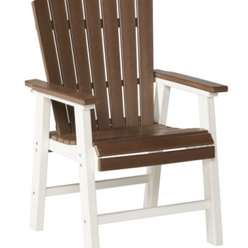 P212-601A Genesis Bay Outdoor Dining Arm Chair (Set of 2)