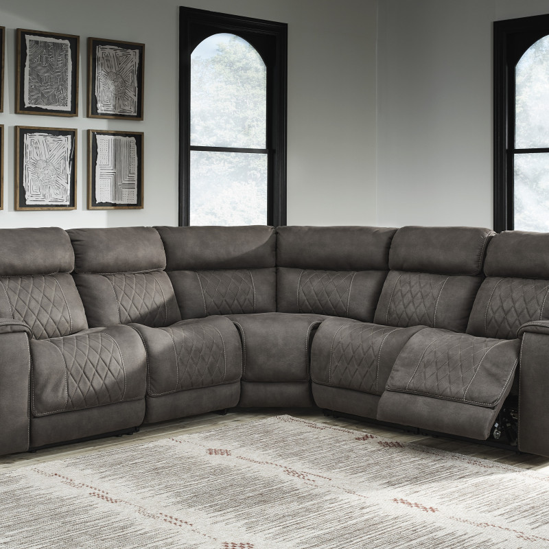 23703-58-46-77-31-62 Hoopster 5-Piece Power Reclining Sectional