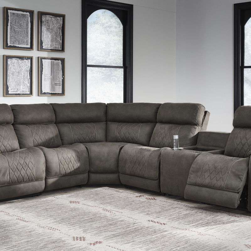 23703-58-46-77-31-60-62 Hoopster 6-Piece Power Reclining Sectional
