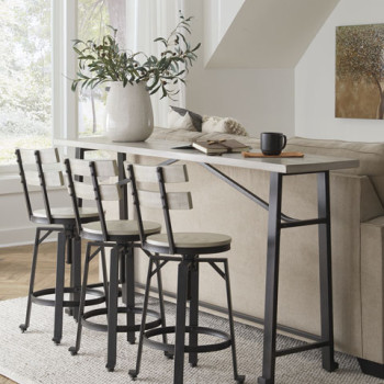 D336-52-124(3) 4PC SETS Karisslyn Long Counter Table