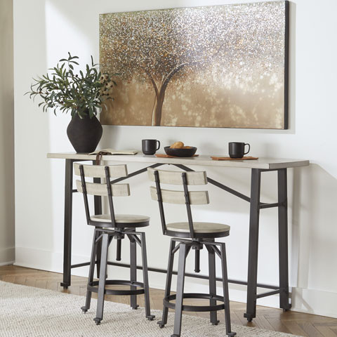 D336-52-124(2) 3PC SETS Karisslyn Long Counter Table