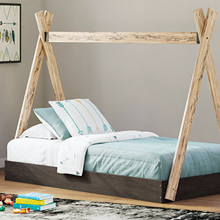 EB5514-121 Piperton Twin Tent Complete Bed in Box