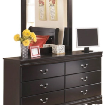 B128-31-36 Huey Vineyard Dresser + Mirror