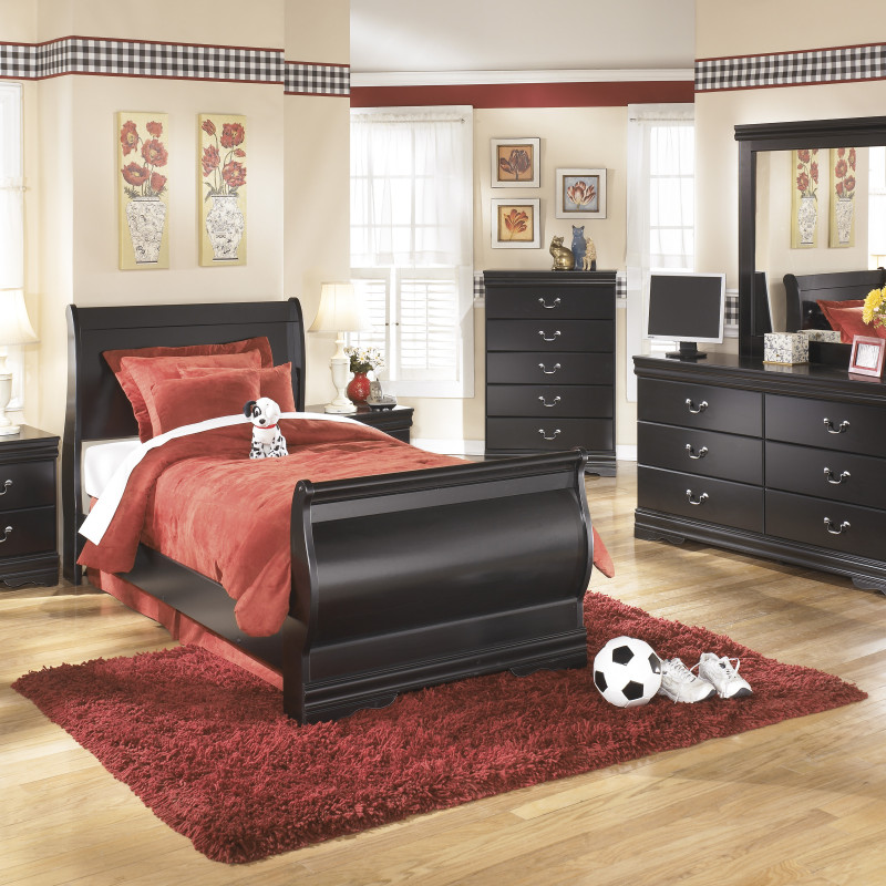 B128 5PC SETS Huey Vineyard Twin Sleigh