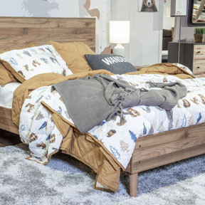 EB1187-163-111 Aprilyn Twin Platform Bookcase Bed