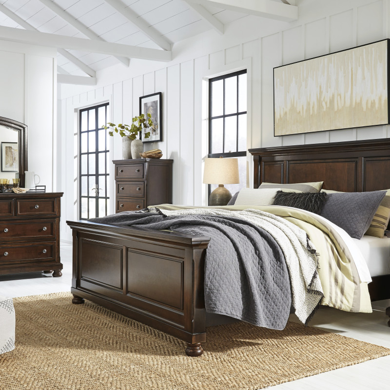 B697-58-56-97-31-36-92 4PC SETS Porter E.King Panel Bed