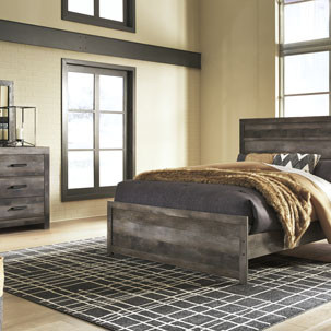 B440-71-96-31-36-92 4PC SETS Wynnlow Queen Panel Bed