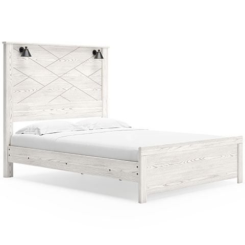 B1190-57-54-98 Gerridan Queen Panel Bed