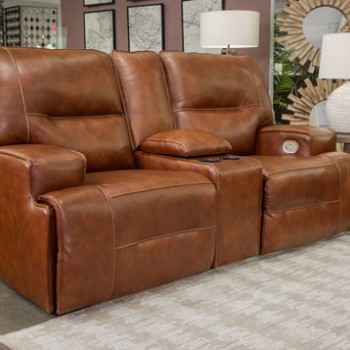 U2570518 Francesca Power Reclining Loveseat with Console