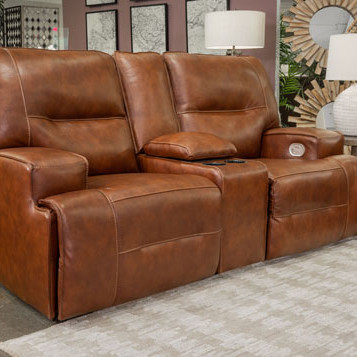 U2570518 Francesca Power Reclining Loveseat with Console