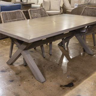 P399-625 Beach Front Outdoor Dining Table