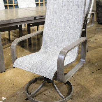 P323-603A Beach Front Sling Swivel Chair