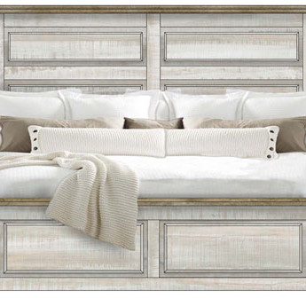 B1512-58-56-99 Haven Bay King Panel Bed