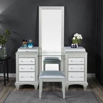 FM74006SV-V-SET Galea Vanity w/ Stool