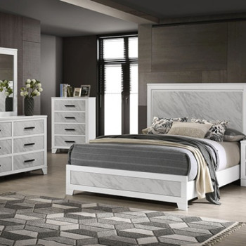 FM72018WH-Q-4PC 4PC SETS Darlene Queen Bed