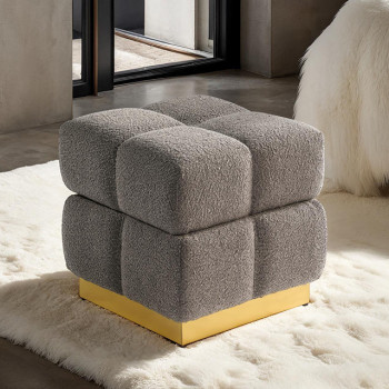 FM-AC8006GY Aileen Storage Stool