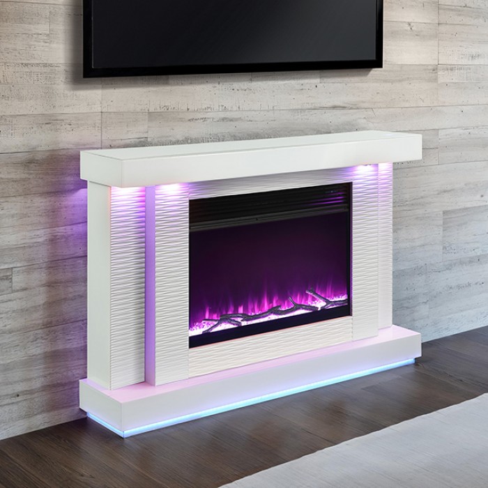 FM-AC8012WH-TV Dorrit 55" Electric Fire Place