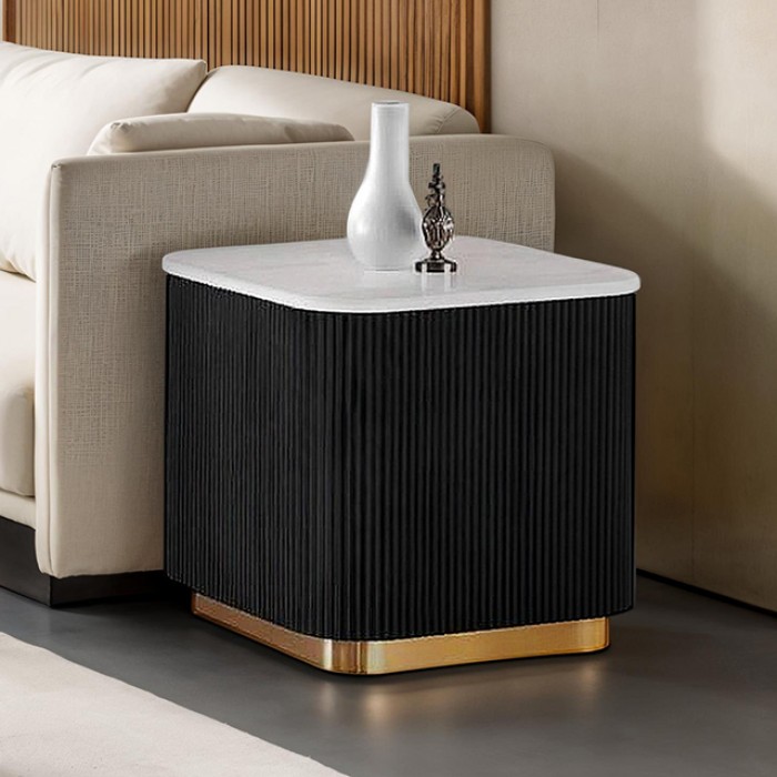 FM47000BK-ES Virden Square End Table