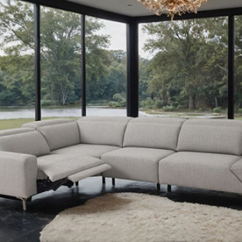 CM9933LG-SECT-PM Melancton Power Sectional