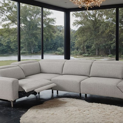 CM9933LG-SECT-PM Melancton Power Sectional