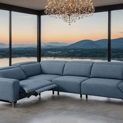 CM9933BL-SECT-PM Melancton Power Sectional