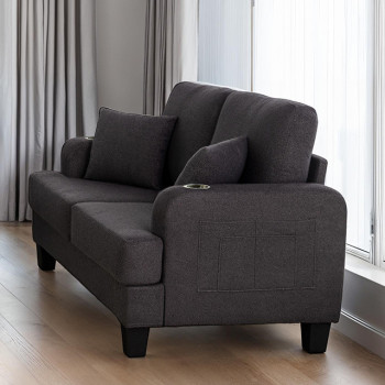 SL6936DG-LV-PK Cinderford Loveseat