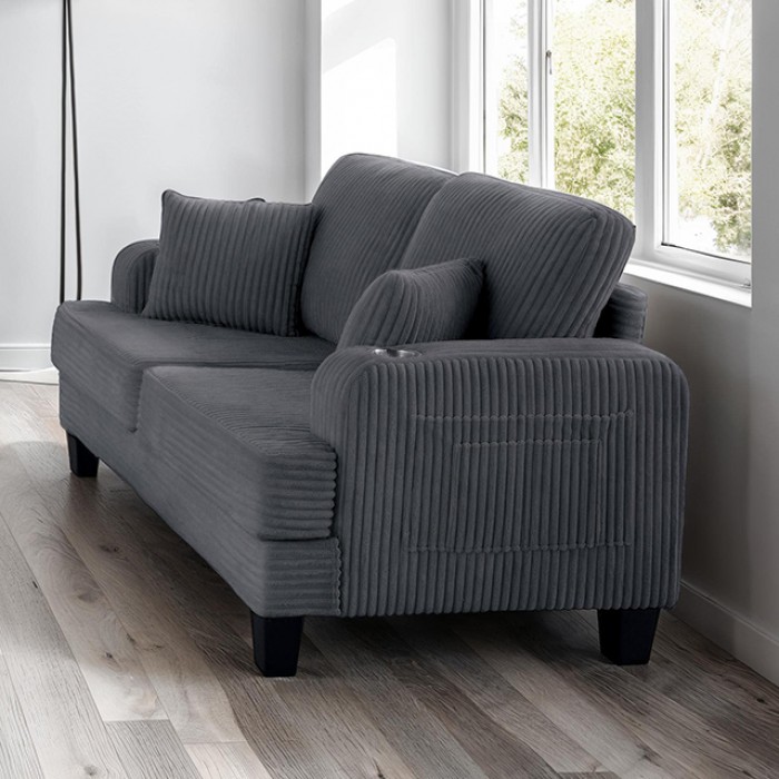 SL6932DG-LV-PK Moretaine Loveseat