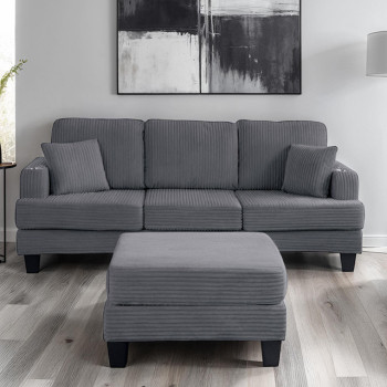 SL6932DG-SF-PK Moretaine Sofa