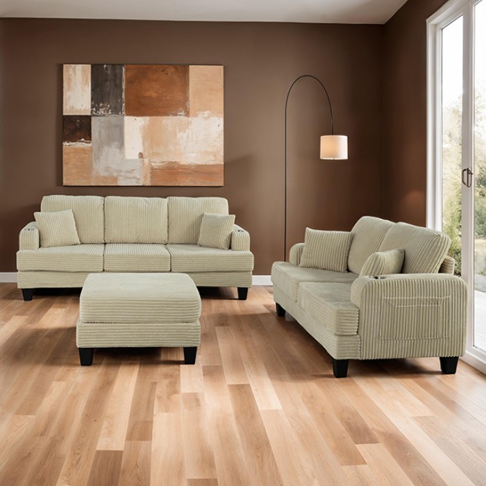SL6932BG-2PC 2PC SETS Moretaine Sofa + Loveseat