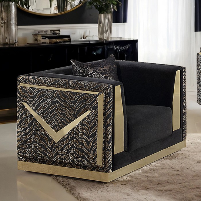 FM67000BK-CH Doriphei Chair