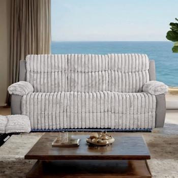 FM64004GY-SF-M Dionysus Manual Reclining Sofa