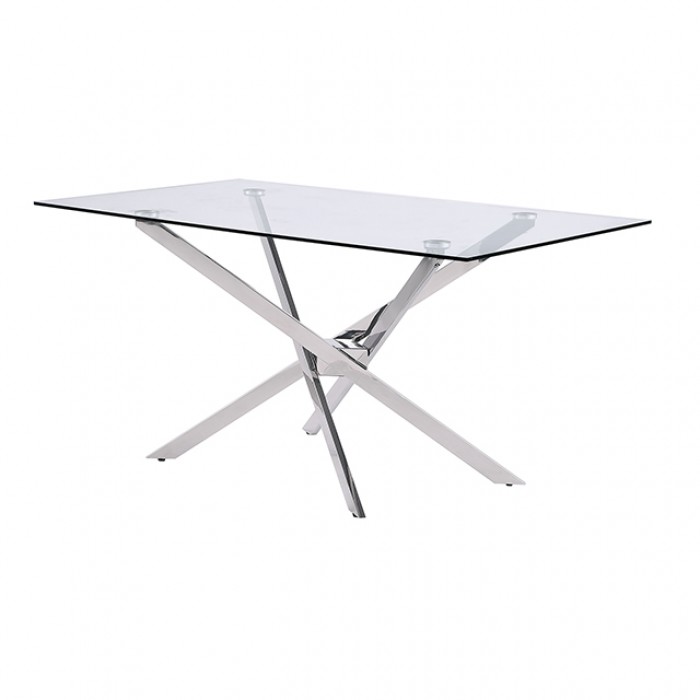 FM37001SV-T-TABLE Silveria Dining Table