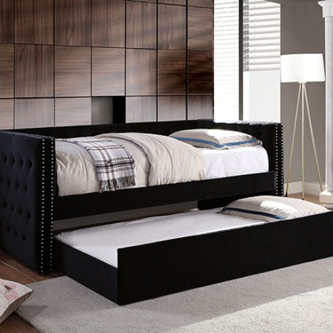 FM1739BK-BED Susanna Daybed w/ Trundle