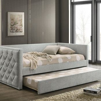 FM1202GY-BED Renzi Daybed w/ Trundle