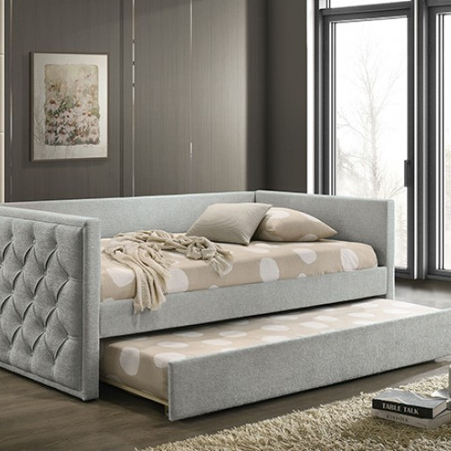 FM1202GY-BED Renzi Daybed w/ Trundle