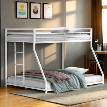 FM-BK1200WH-TF Rothwell Twin/full Metal Bunk Bed