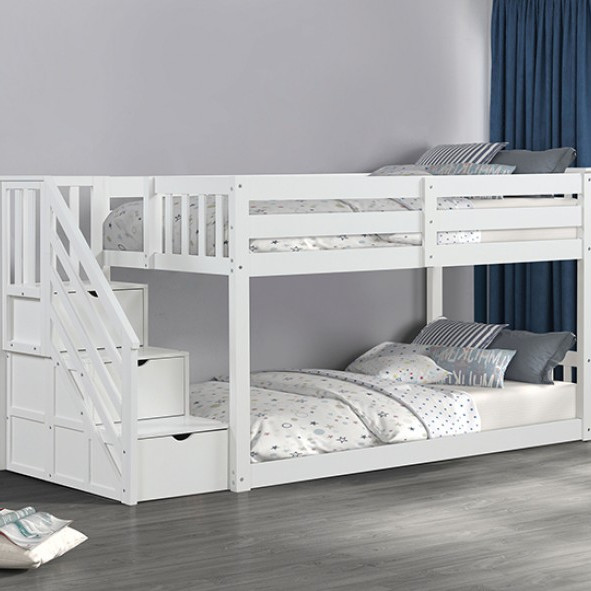 FM-BK1100WH-BED Jojo Bunk Bed